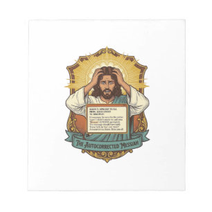Jesus E-Mail-Typo Auto-Korrektur-Desaster Unterneh Notizblock