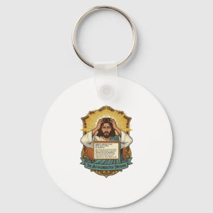 Jesus E-Mail-Typo Auto-Korrektur-Desaster Unterneh Schlüsselanhänger