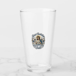 Jesus-Einladung RSVP-Karte Glaube Jesus-Einladung Glas