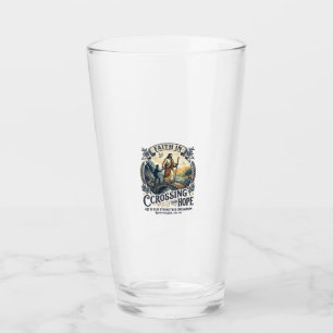 Jesus Einwanderung Neu anfangen Mut T-Shirt Chri Glas