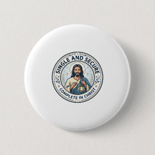 Jesus Einzigartigkeit Wartende Jahreszeit Shirt Gl Button