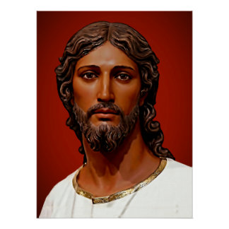 Jesús el Cristo Moreno von Mark Edward Westerfield Poster