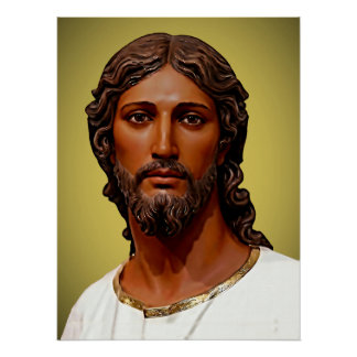Jesús el Cristo Moreno von Mark Edward Westerfield Poster