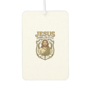 Jesus Emaille Pin Stil Jesus Emaille Pin Christlic Autolufterfrischer