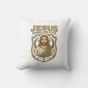 Jesus Emaille Pin Stil Jesus Emaille Pin Christlic Kissen