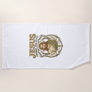 Jesus Emaille Pin Stil Jesus Emaille Pin Christlic Strandtuch