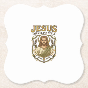 Jesus Emaille Pin Stil Jesus Emaille Pin Christlic Untersetzer