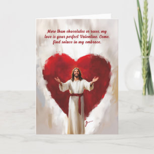 Jesus-Embrace Karte