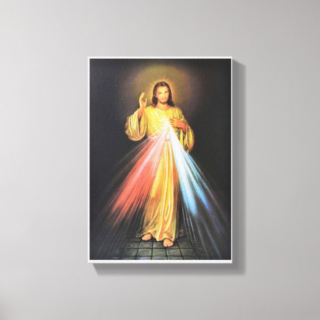 Jesus en ti confio leinwanddruck (Vorderseite)