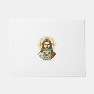 Jesus Endloses Captcha-Verifizierung Ampeln  Fußmatte