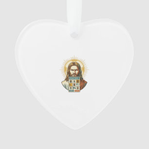 Jesus Endloses Captcha-Verifizierung Ampeln Ornament