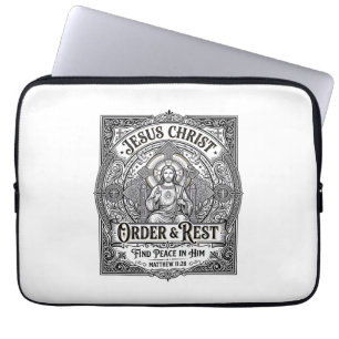 Jesus Entrümpeln Sauberes Zuhause-Shirt Christlich Laptopschutzhülle