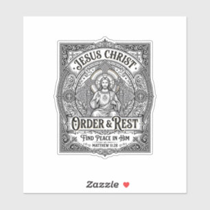 Jesus Entrümpelt Sauberes Zuhause-Shirt Christlich Aufkleber