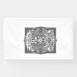Jesus Entrümpelt Sauberes Zuhause-Shirt Christlich Banner