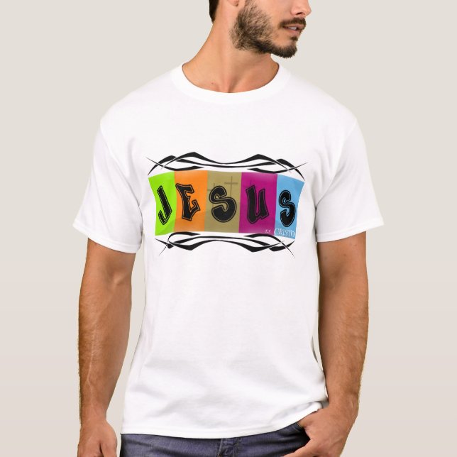 JESUS ES CRISTO-3 T-Shirt (Vorderseite)