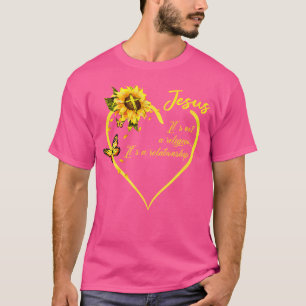 Jesus es ist keine Religion, es ist eine Beziehung T-Shirt