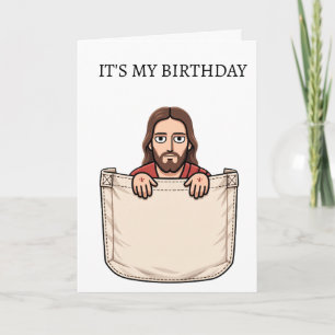 Jesus es ist mein Geburtstag Tote Karte