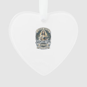 Jesus Esthetiker Hautpflege Vintage-Shirt Christli Ornament
