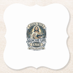 Jesus Esthetiker Hautpflege Vintage-Shirt Christli Untersetzer