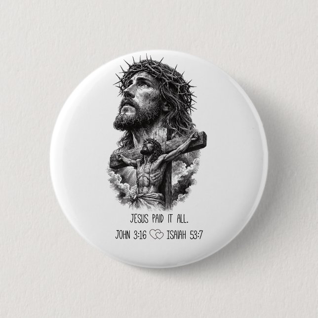 Jesus-Evangelium  Button (Vorderseite)