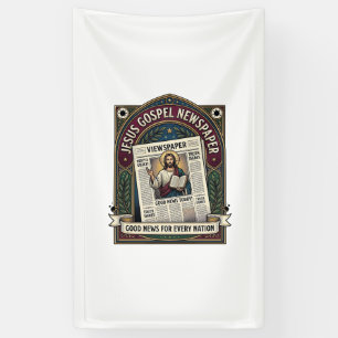Jesus-Evangeliumszeitung Jesus-Zeitung Christliche Banner