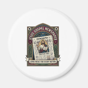 Jesus Evangeliumszeitung Jesus Zeitung Christliche Magnet