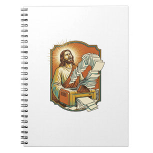 Jesus Excel-Tabelle druckt 50 leere Seiten Büro H Notizblock