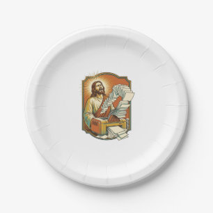 Jesus Excel-Tabelle druckt 50 leere Seiten Büro H Pappteller