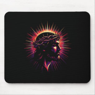 Jesus Faith Cross Christlich Religious Bible Verse Mousepad
