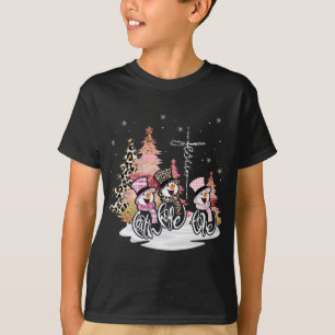 Jesus Faith Hope Liebe Snowman Funny Xmas für Chri T-Shirt