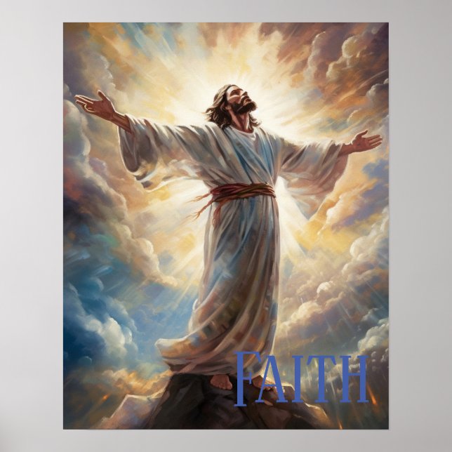 Jesus Faith Poster (Vorne)