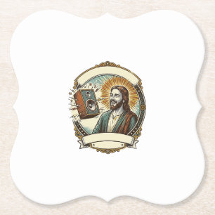 Jesus fakes Lachen Lauter Club Kann Party Humor ni Untersetzer