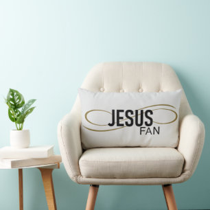 Jesus Fan mit wirbellem Lumbalwirbelkissen Lendenkissen