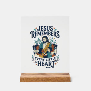 Jesus Fehlgeburt Trost Heilung T-Shirt Inspiration Acrylschild