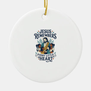 Jesus Fehlgeburt Trost Heilung T-Shirt Inspiration Keramik Ornament