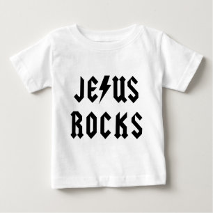 Jesus-Felsen Baby T-shirt