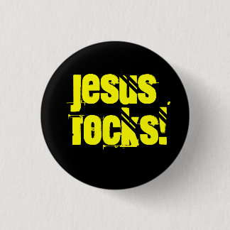 Jesus-Felsen! Button