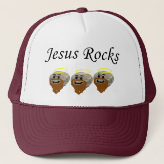 Jesus-Felsen Truckerkappe