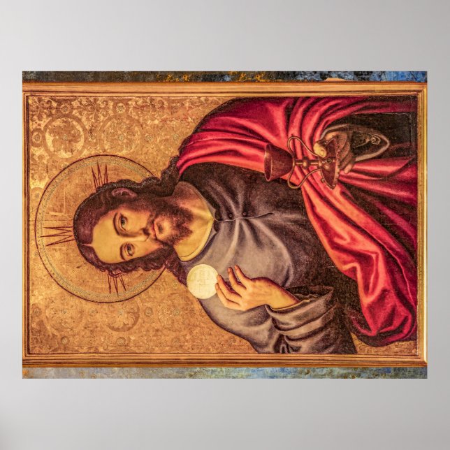 Jesus Fine Art  Poster (Vorne)