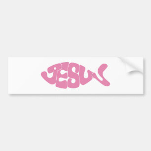 Jesus-Fisch-Aufkleber Autoaufkleber
