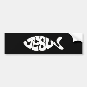 Jesus-Fisch-Aufkleber Autoaufkleber
