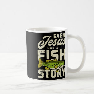 Jesus-Fisch-Geschichte-Fischer-Gott-Christus-Fisch Kaffeetasse