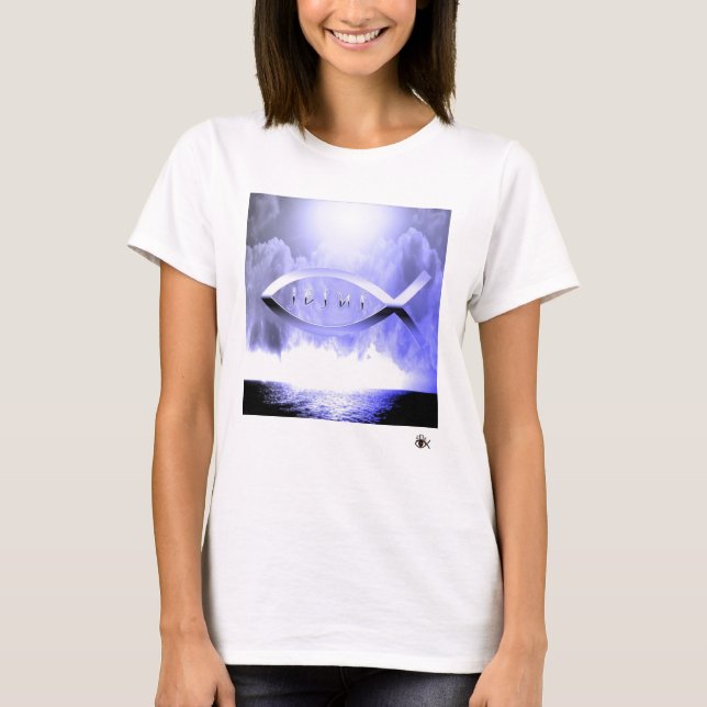 Jesus-Fische 1 T-Shirt (Vorderseite)