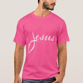 Jesus Fish Simple Design T-Shirt