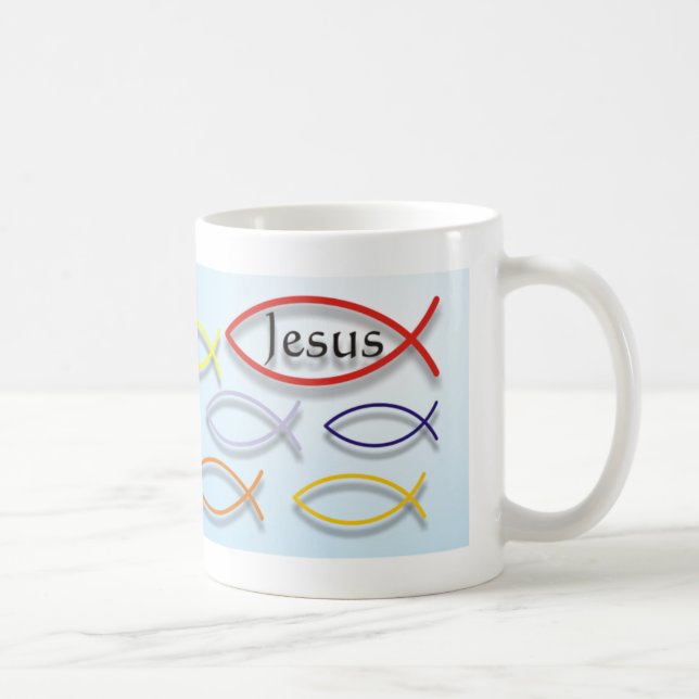 Jesus Fish Tasse (Rechts)