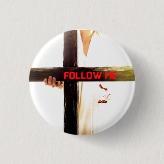 Jesus folgt mir Frisbee Button