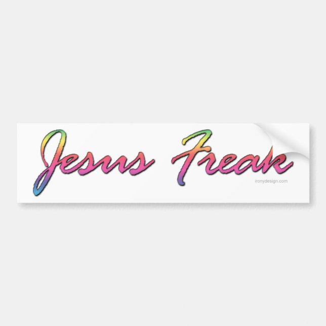 Jesus-Freak 2 Autoaufkleber (Vorne)