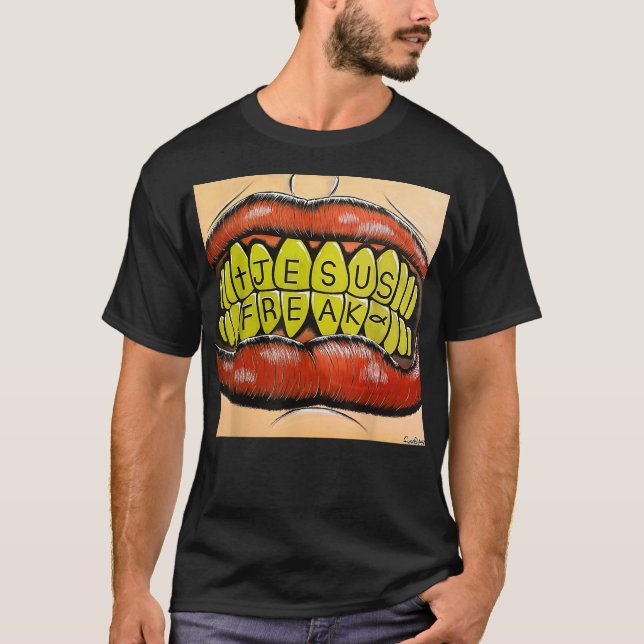 Jesus Freak Art  T-Shirt (Vorderseite)