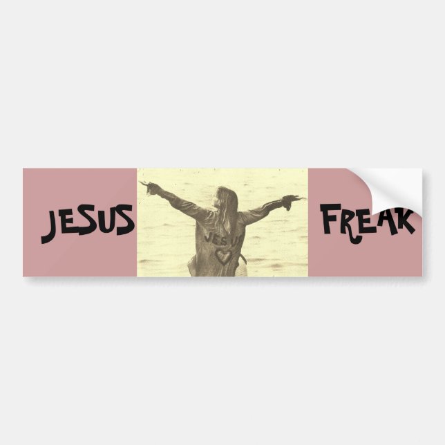JESUS-FREAK AUTOAUFKLEBER (Vorne)