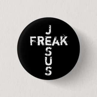 Jesus Freak - Cross Button